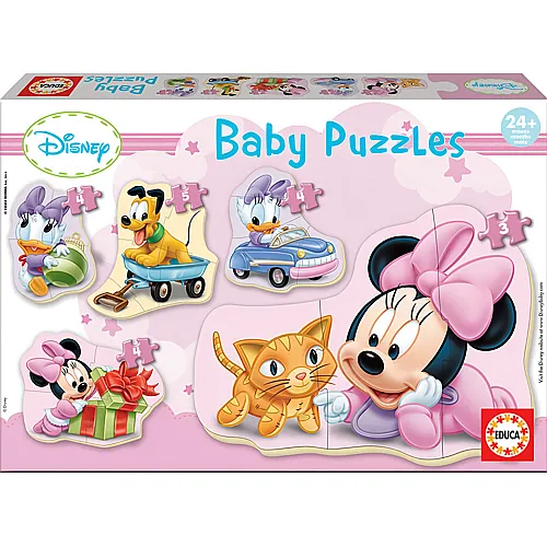 Educa Puzzle Baby Minnie Mouse (3,4,5)