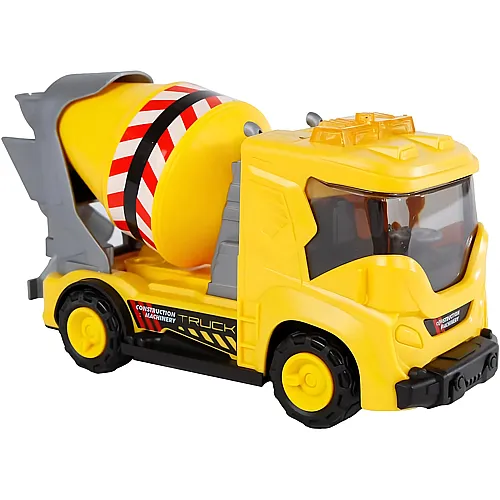2-Play Traffic 2- Play einen Bauwagen-Betonmischer mit Licht und Ton