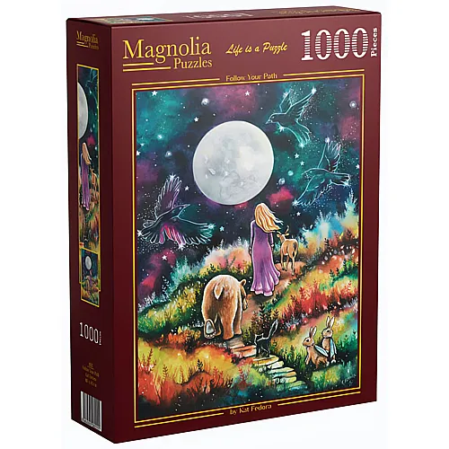 Magnolia Puzzle Folgen Sie Ihrem Weg (1000Teile)
