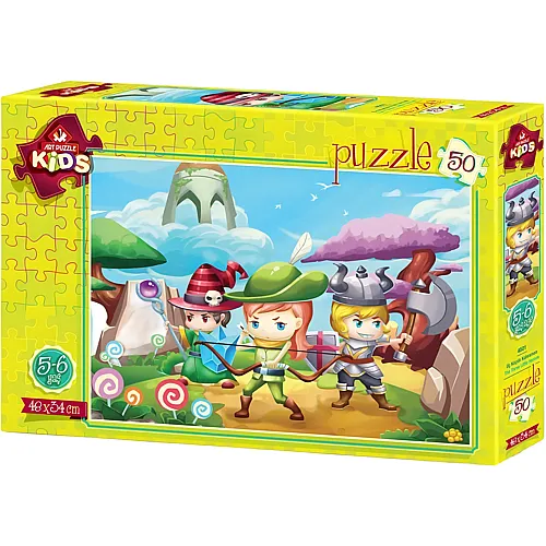 Art Puzzle Kids Kleine Helden - 50 Teile