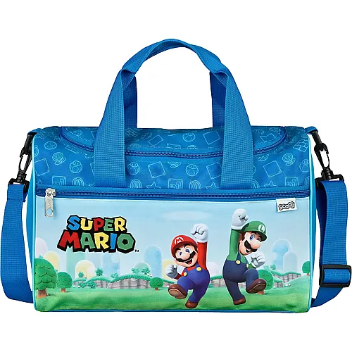 Scooli Super Mario Sporttasche 10L - 35 x 23 x 16 cm