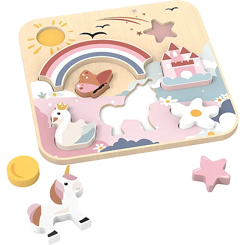 Speedy Monkey Formenpuzzle Einhorn