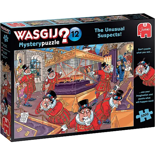Jumbo Puzzle WASGIJ Die �blichen Verd�chtigen - 1000 Teile