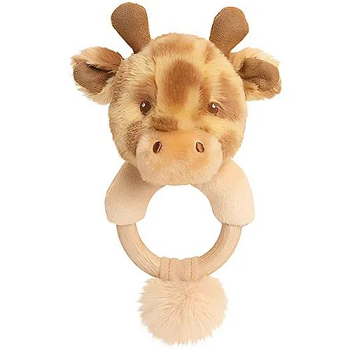 KeelToys Keeleco Baby Giraffe Rassel Ring (14cm)