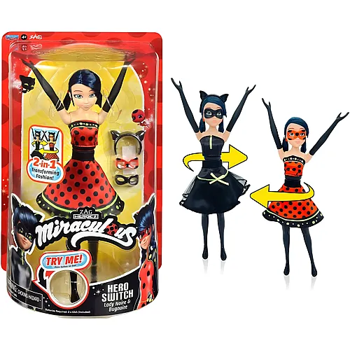 Bandai Miraculous Verwandlungspuppe Ladybug