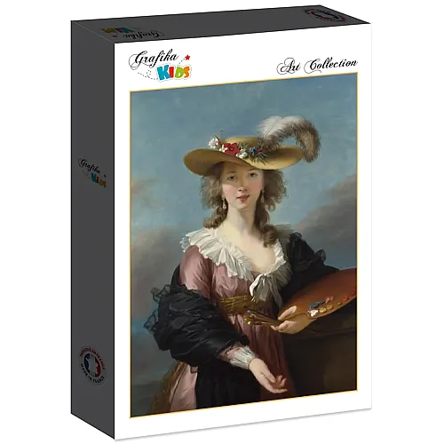 Grafika Puzzle Art Collection Louise-�lisabeth Vigee le Brun Grafika Kids Self-portrait in a Straw Hat, 1782 - 12 Teile