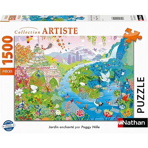 Nathan Puzzle Enchanted Garden - 1500 Teile