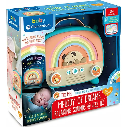 Clementoni Melody of Dreams 432HZ inkl. 3x AAA Batterien