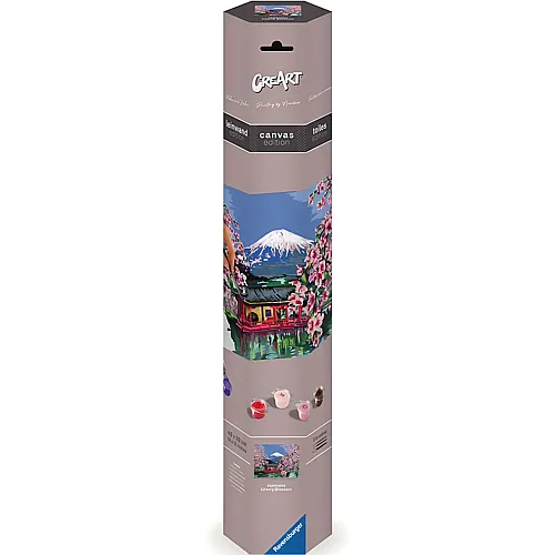 Ravensburger CreArt Leinwand Japanische Kirschbl�ten