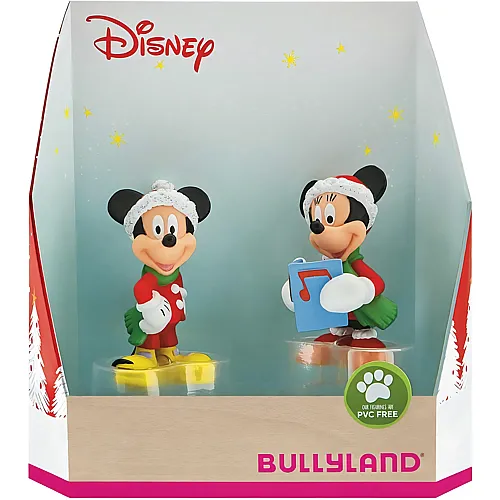 Bullyland Comic World Mickey Mouse an Weihnachten