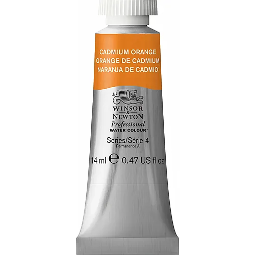 Winsor & Newton Professional Aquarellfarbe Kadmiumorange (14ml)