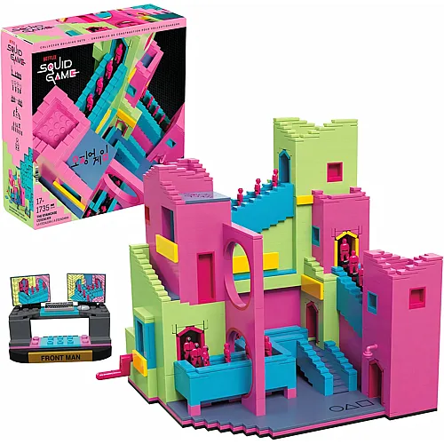 Mega Construx Squid Game - Das Treppenhaus - 1707 Teile