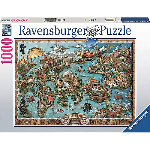 Ravensburger Puzzle Geheimnisvolles Atlantis (1000Teile)