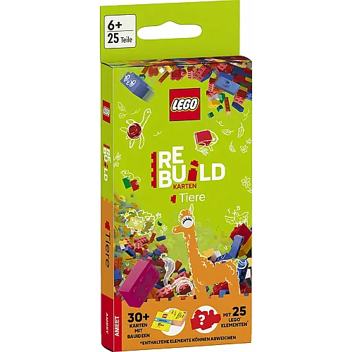 Ameet LEGO� Rebuild Activity Cards Tiere