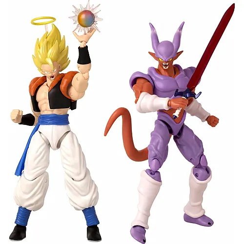2er Pack Super Saiyan Gogeta vs Janenba - 17 cm