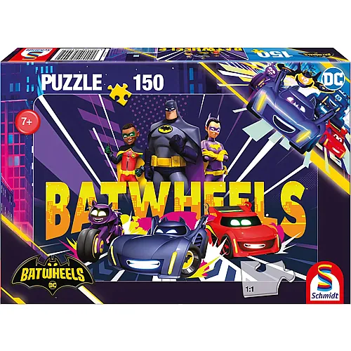 Schmidt Puzzle Batman Ready to Roll - Bereit fr das Abenteuer! (150Teile)