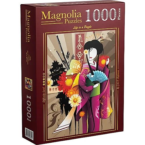 Magnolia Puzzle Geisha - 1000 Teile
