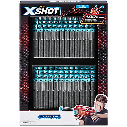 X-Shot 100er Darts-Pack