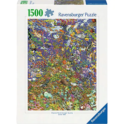 Viele bunte Fische 1500Teile