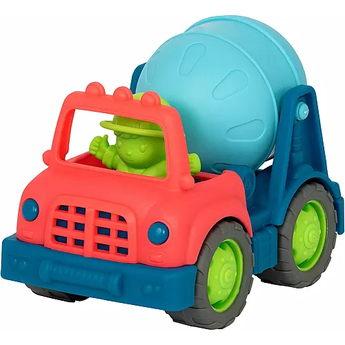 Betonmischer LKW mit Figur