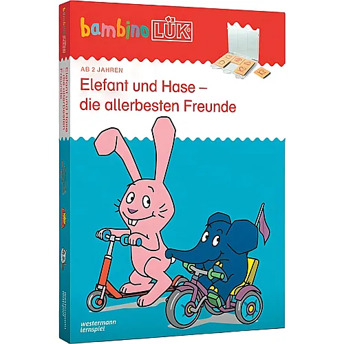 Westermann BL Set Elefant und Hase allerbeste Freun