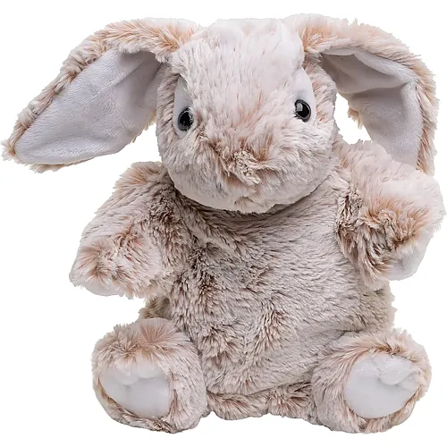 Handpuppe Hase Braun-Meliert - 24 cm