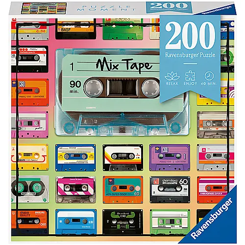 Ravensburger Puzzle Moment Mix Tape (200Teile)