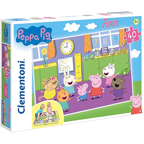 Clementoni Bodenpuzzle Peppa Pig (40Teile)