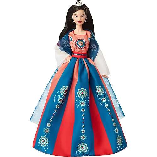 Barbie Signature Lunar New Year Puppe mit traditioneller Hanfu-Robe