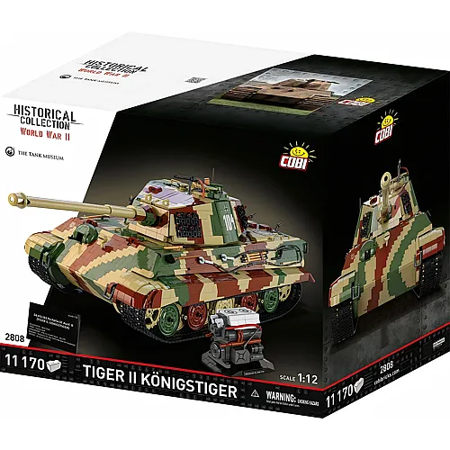 COBI Historical Collection Tiger II K�nigstiger - 11170 Teile