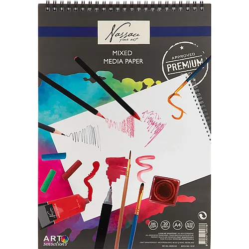 Nassau Fine Art A4 Skizzenblock, 20 Blatt