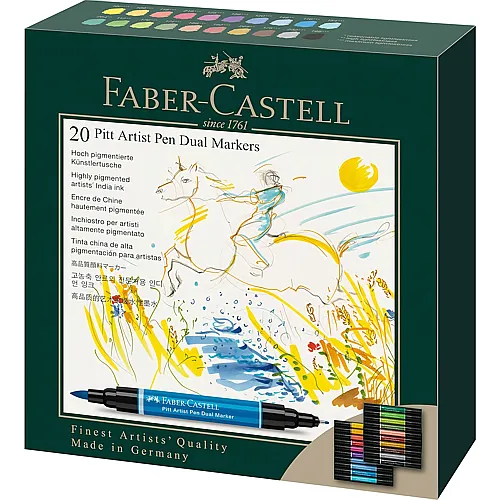 Faber-Castell Pitt Artist Pen Dual Markers (290Teile)