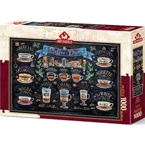 Art Puzzle Coffee Time - 1000 Teile