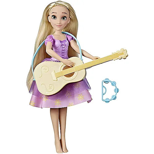 Rapunzel mit Gitarre