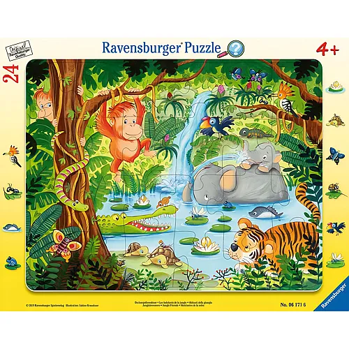 Ravensburger Puzzle Dschungelbewohner (24Teile)