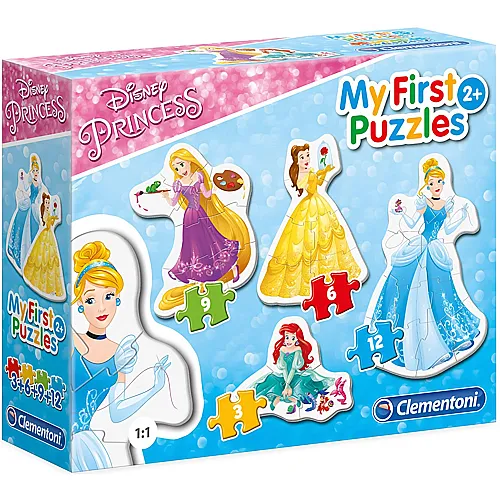 Clementoni 4in1 My first Puzzles Disney Princess (3-9)