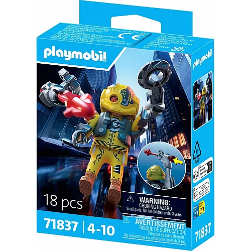 PLAYMOBIL Roboter-Held 71837