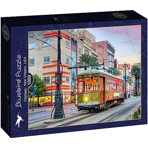 Bluebird Puzzle Tramway, New Orleans, USA - 1000 Teile