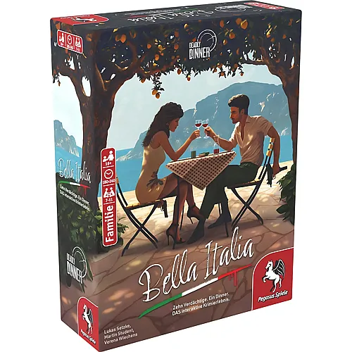 Pegasus Spiele Deadly Dinner-Bella Italia - Deutsch