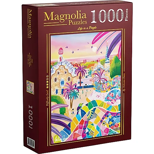 Magnolia Puzzle Nolwenn Studio Park G�ell (1000Teile)