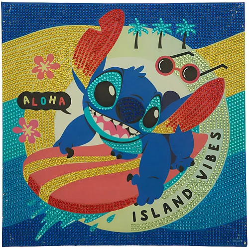 Canenco Diamond Painting Lilo & Stitch Stitch Island Vibes