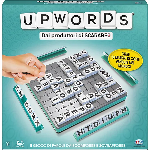 Spin Master Games Verlag Spiele, UPWORDS, Wortspiel in Box, Skarab�us, ab 8 Jahren, 6055025