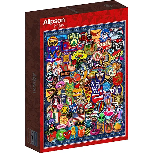 Alipson Puzzle Patch Crazy - 1000 Teile
