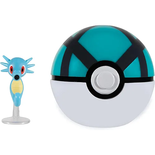 Jazwares Pok�mon Clip 'N' Go Pferde- und Netzball-Spielset