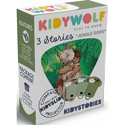 Kidywolf Bildscheiben zu Taschenlampe Dschungel