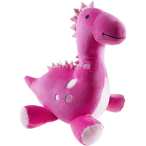 Heunec Dinosaurier liegend Pink (25cm)