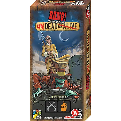 Abacus Spiele BANG! The Dice Game - 2. Erweiterung - Undead or Alive