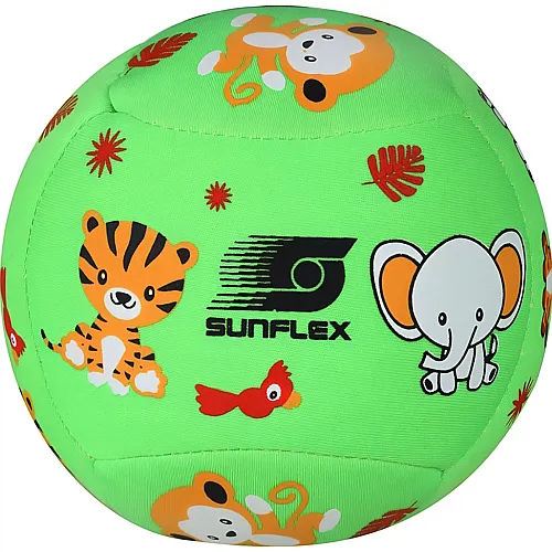 Sunflex Beachball Grsse 2 14cm grn aus Neoprenball