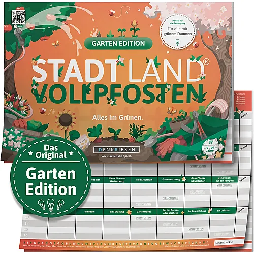 Denkriesen Stadt Land Vollpfosten Garten Edition - Alles im Gr�nen