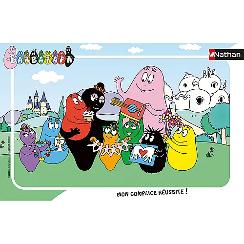 Nathan Puzzle Fest Barbapapa - 15 Teile